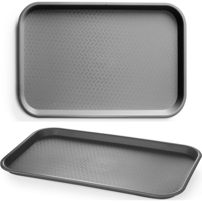 Amer Box Ātrās ēdinā&scaron;anas servē&scaron;anas paplāte GN 1/1 530x325 mm - melna