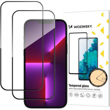 Wozinsky Rūdīts stikls iPhone 17 Pro Max pilnībā līmējamam rūdītam stiklam - 2 gab.