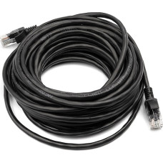 EXD Kabelis Cat5E UTP, 10m, melns