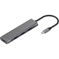 Extradigital Adapteris USB C tipa - 4 x USB 3.0