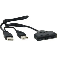 Extradigital USB 2.0 A tipa uz SATA 7+15 kontaktu adapteris