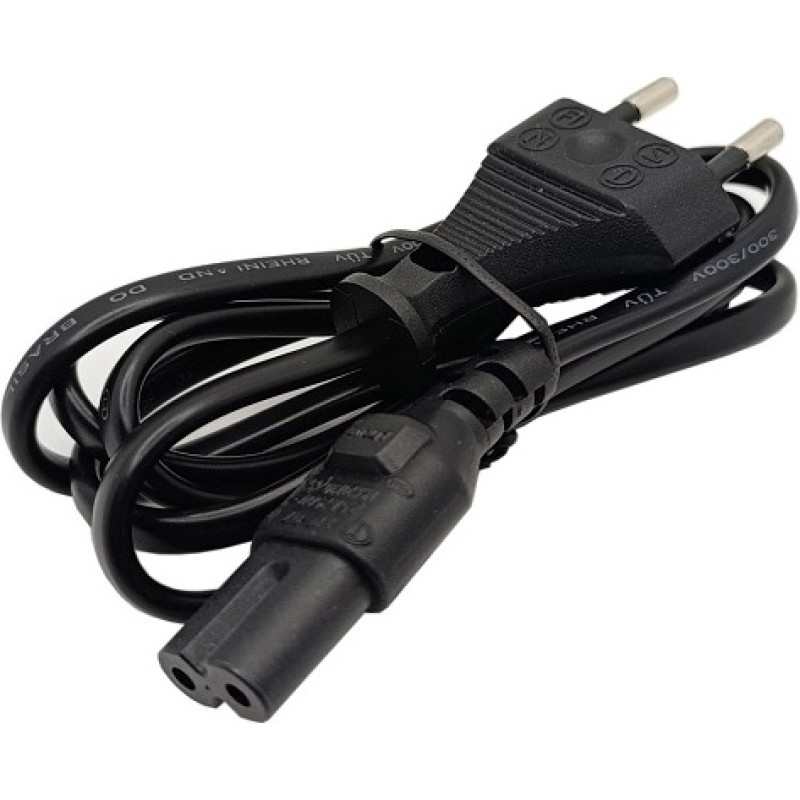 Extradigital Universāls maiņstrāvas kabelis, Eiropas spraudnis - C7, 1,2 m