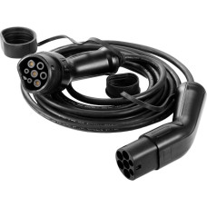 Hismart Elektroauto uzlādes kabelis 2. tips - 2. tips, 32A, 22kW, 3 fāžu, 5m