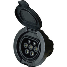 Duosida EV uzlādes stacijas ligzda Duosida, 2. tips (sievie&scaron;u), 32A, 3&nbsp;fazė