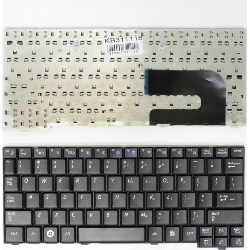 Samsung tastatūra: ND10, NC10, NC310, NP-N130, NP-N140, NP-N110