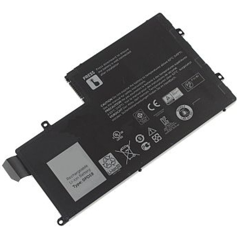 Extradigital Klēpjdatora akumulators DELL TRHFF, 3400mAh, Extra Digital Advanced