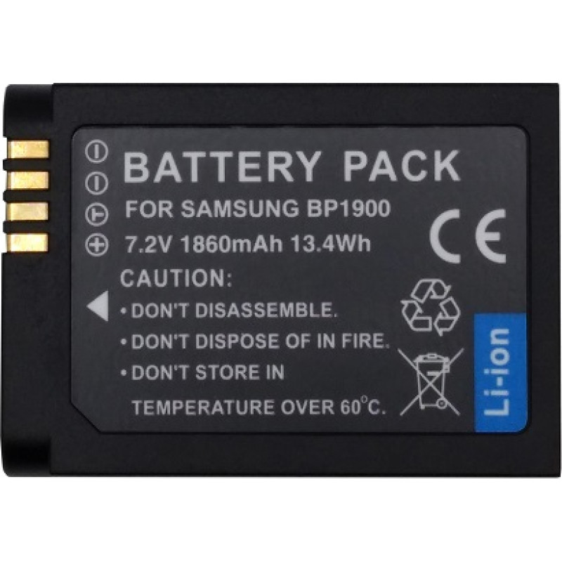 Extradigital SAMSUNG BP1900 akumulators, 1860 mAh