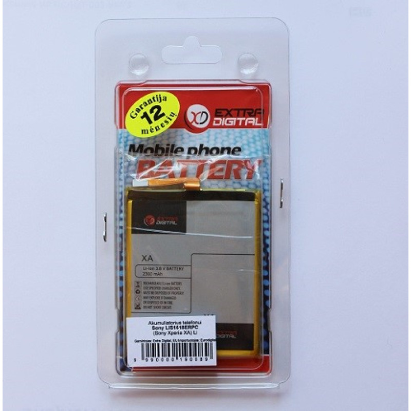 Extradigital Akumulators Sony Xperia XA (LIS1618ERPC)