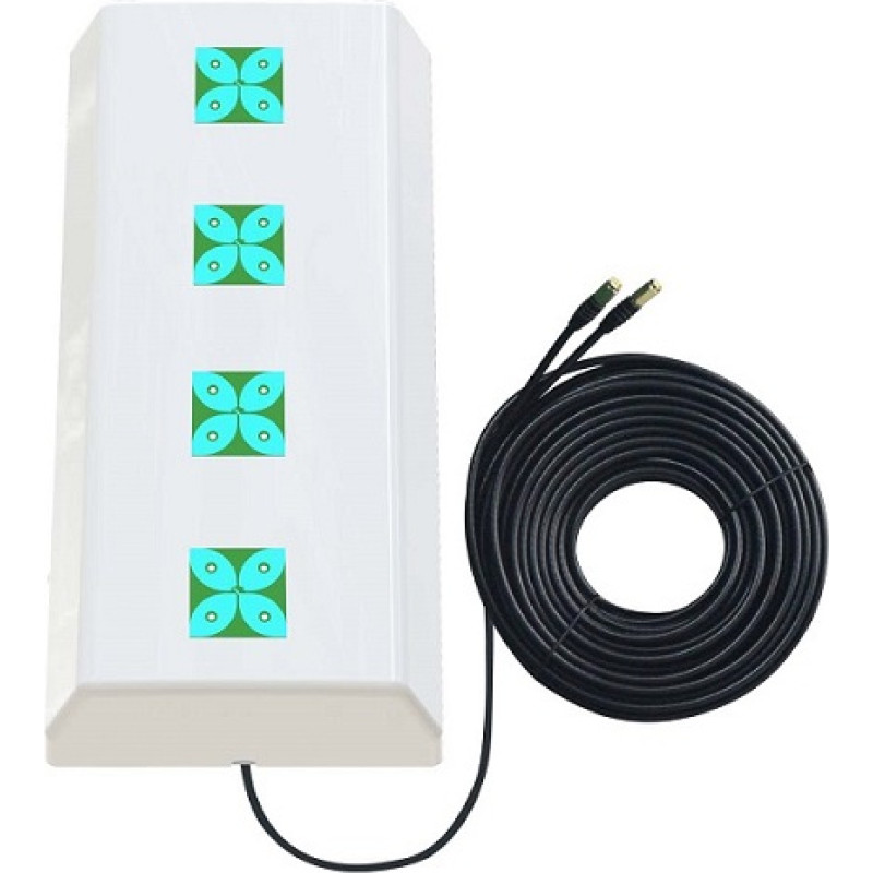 Hismart 5G / LTE / CBRS 2x2MIMO antena, 1,7&ndash;3,8 GHz, 2x 14 dBi