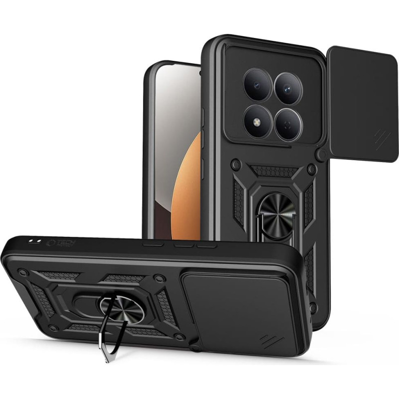 TECH-PROTECT CAMSHIELD PRO XIAOMI POCO M8 PRO | REDMI NOTE 15 PRO+ PLUS 5G MATTE BLACK