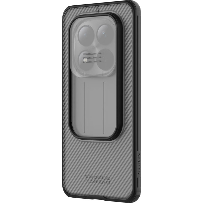 Nillkin CamShield PRO Hard Case for Xiaomi Redmi Note 15 Pro+ 5G Transparent Black