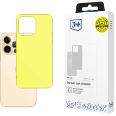 3Mk Protection Case for iPhone 13 Pro from the 3mk Matt Case series - lime green