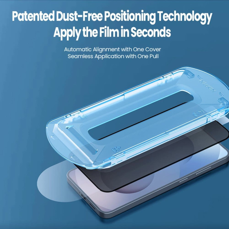 Nillkin Tempered Glass 0.25mm Guardian 2.5D for Samsung Galaxy S26+ Black (with applicator)