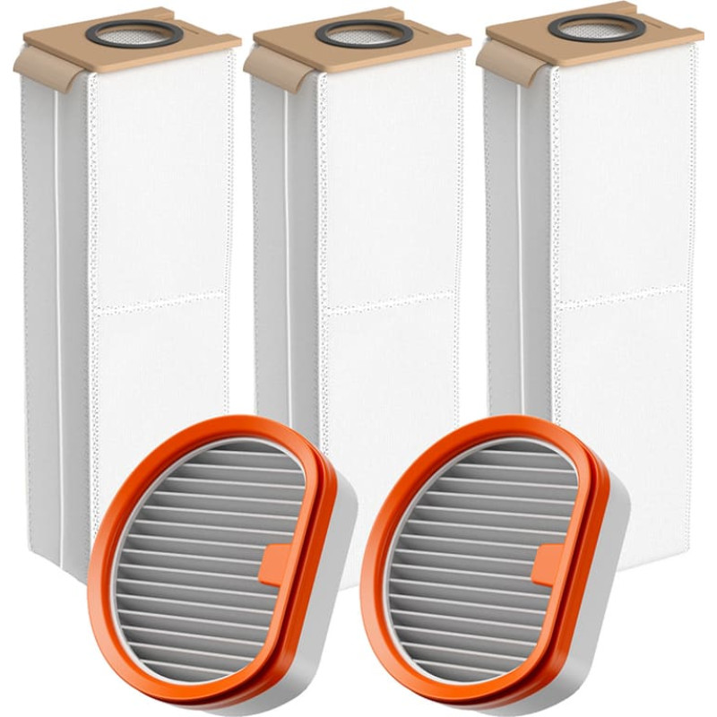 Uwant 3 x UWANT V500 vacuum cleaner bag + 2 x HEPA H11 filter