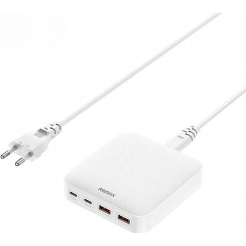 REMAX DONGFENG TRAVEL CHARGER 65W RP-U183 GaN PD QC WHITE