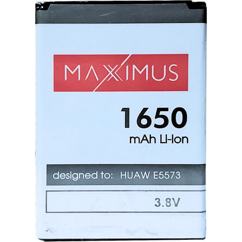 Maxximus BATTERY MAXXIMUS HUAWEI E5573 LTE 4G 1650mAh  modem HB434666RBC