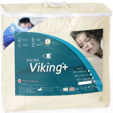 Antialerģiska sega 140x200 Viking Plus 1,10 kg ekru 100% mikrošķiedra