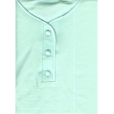 Sieviešu īsā satīna pidžama 113 izmērs XXL akvamarīns ar viskozi Zema cena!!!