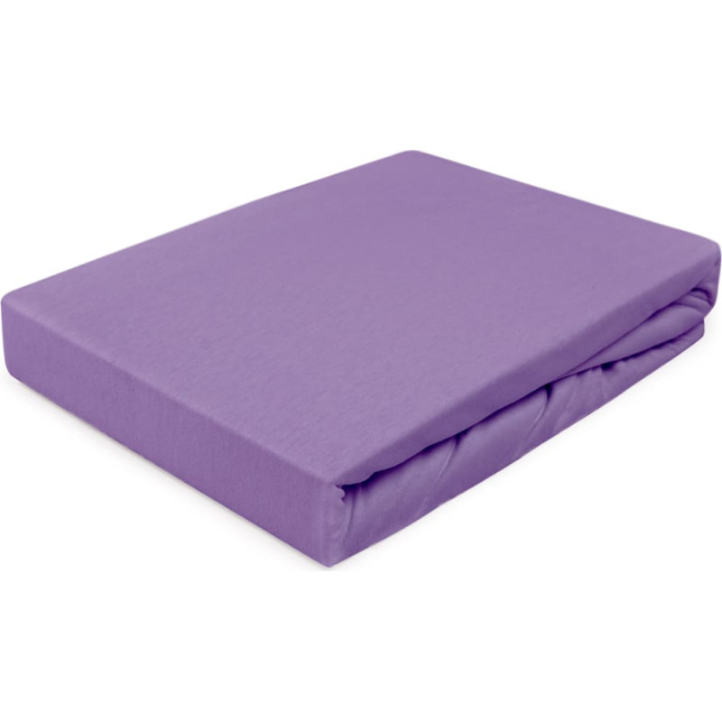 Džersijai pieguļošs palags 120x200 040 gaiši violets