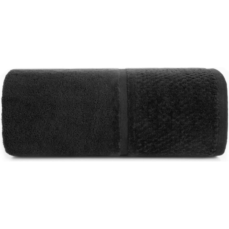 Dvielis Ibiza 70x140 melns 550g/m2 frotē