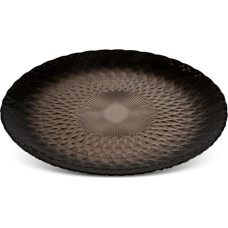 Plate 28x28x2 Palermo grafīts no mākslas stikla