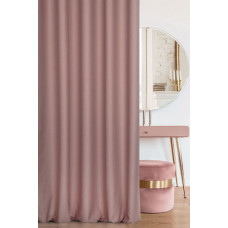 Aizkars 140x250 Avinion 2 pulveris, gatavs ar blīvēm, kas izgatavotas no vienkārša auduma Terra Collection