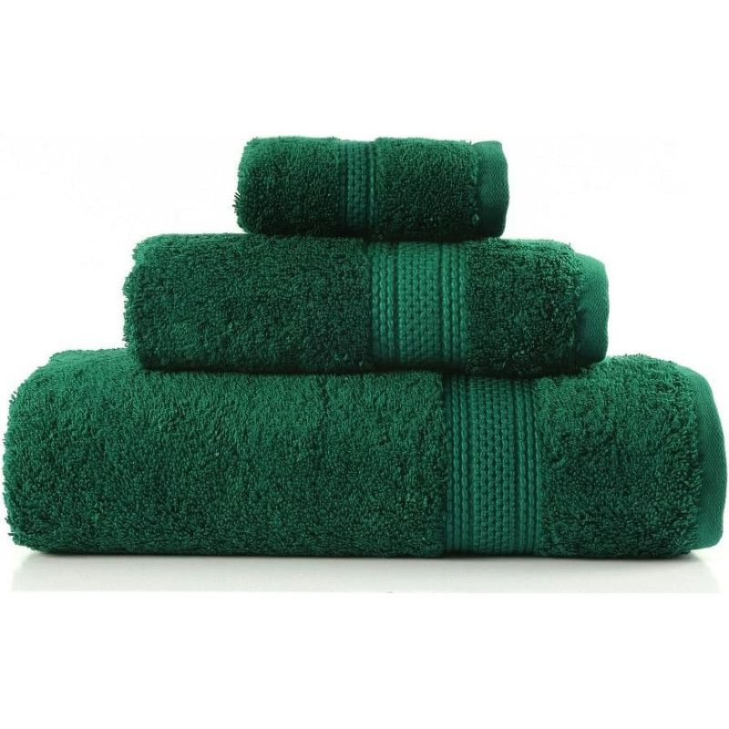 Ēģiptes kokvilnas dvielis 70x140 zaļš 600 g/m2 Ēģiptes kokvilnas frotē