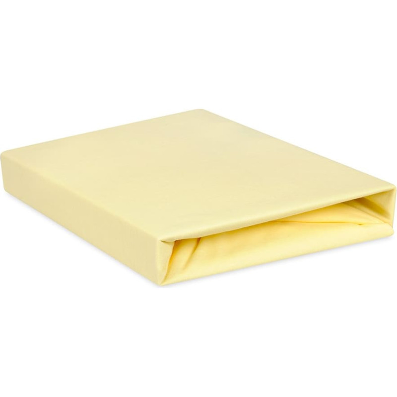 Ūdensizturīgs pieguļošs palags 90x200 04 krēmkrāsas krekls ar elastīgu apakšklāju