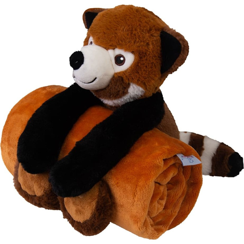 Bērnu sega 85x100 Carol 04 Ingvera jenots talismans plīša mīksta rotaļlieta