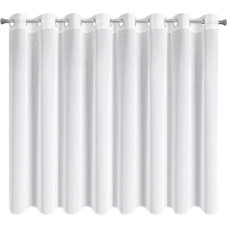 Gatavs aizkars nadine 300x150 cm balts