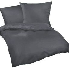 Korķa spilvendrāna 70x80 grafīts 37 vienkrāsainas 100% kokvilnas pogas