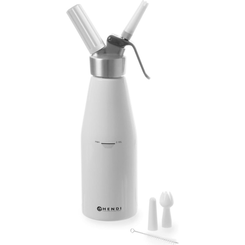 Hendi Kitchen Line 1L putukrējuma sifons + PIEDERUMI - 588376