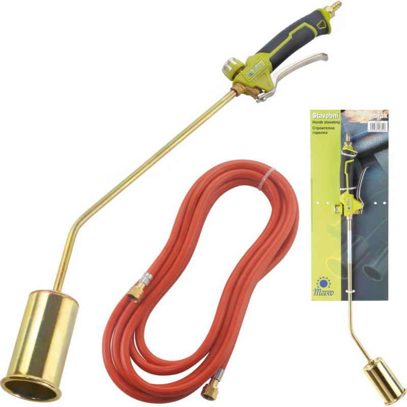 Meva Celtniecības jumta gāzes deglis jumta filca izolācijai LPG gāze 35 kW + GĀZES &Scaron;ĻŪTENE 5m