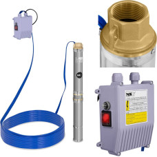 MSW Iegremdējamais sūknis dziļurbumam 3800 L/h līdz 28 m