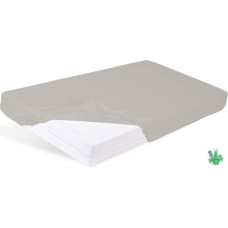 Bambusa palags 180x200 bēšs matračiem līdz 20 cm augstiem, svars 140 g/m2