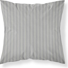 Damaskas spilvendrāna 40x40 gaiši pelēkas vienkrāsainas svītras 1 cm Pure