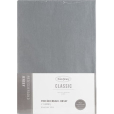 Džersija palags 3 ar elastīgo joslu 160x200 tērauds augstajam matracim 30 cm 140 g/m2