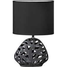 Dakota dekoratīvā lampa (1) 25x16x40 melna