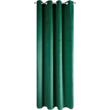 Aizkars 140x250 zaļš tumšs samts gatavs ar starplikām Pierre Cardin 1