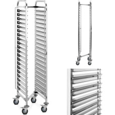 Royal Catering Salokāmi ēdināšanas ratiņi 20 x GN 1/1 paplātes konteineriem