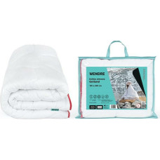 Gotlandes sega 160x200 balta ziemas mikrošķiedras sarkana caurule