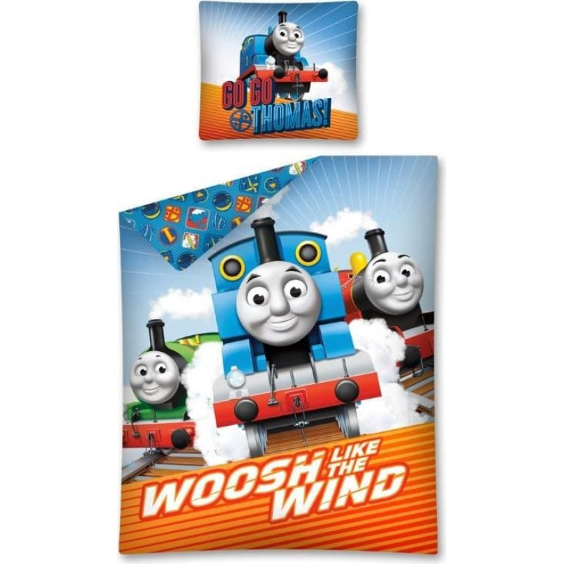 Gultas piederumi Thomas & Friends 160x200 Thomas & Friends Go Go 3591