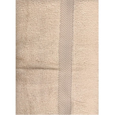 Nefretete Pūkains dvielis 90x160 bēšs P008 Zero Twist 700g biezs