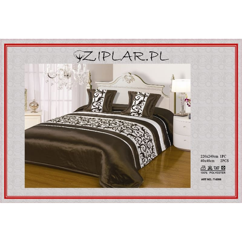 Gultas pārklājs 220x240 raksts T-8506