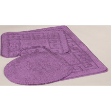 Magnum vannas istabas paklājs, 3-daļīgs komplekts, Atena Purple