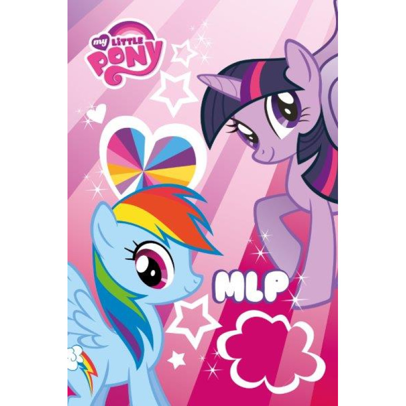 Poniju dvielis 40x60 MLP 04T 7537 My Little Pony