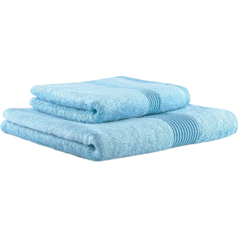 Nefretete Maiguma bambusa dvielis 70x130 tirkīzs M403 620gsm no ēģiptiešu kokvilnas 620g