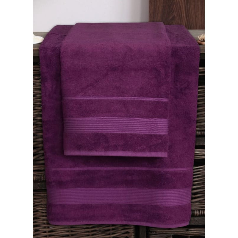 Moreno dvielis 50x90 Bambusa violets