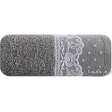 Mia dvielis 50x90 05 tērauds ar mežģīnēm 500 g/m2