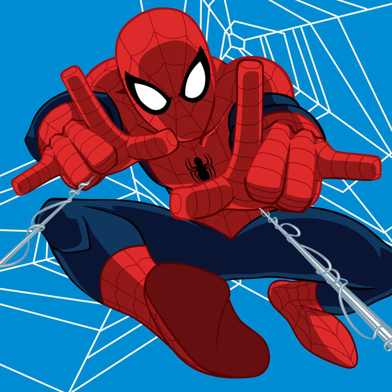 Dvielis 30x30 Spiderman 5477 01